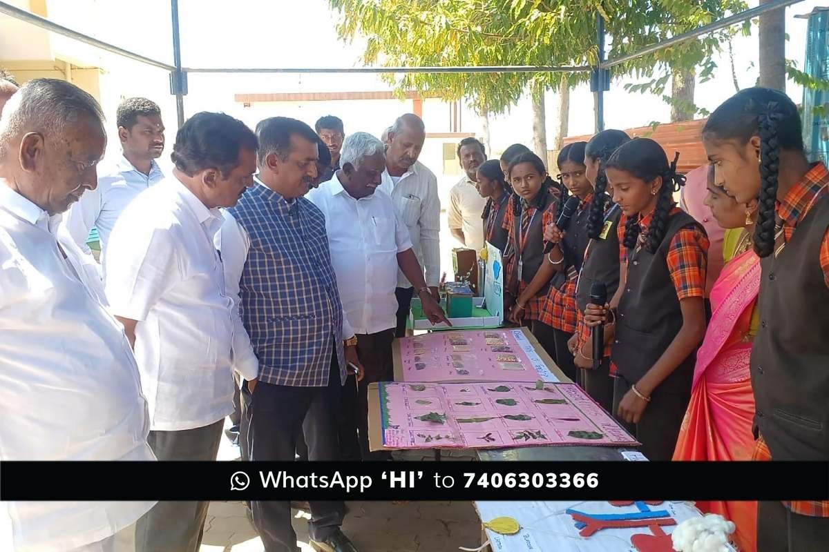23febs2 Chikkadasarahalli Lakshmi vidyanikethana School Science exhibition