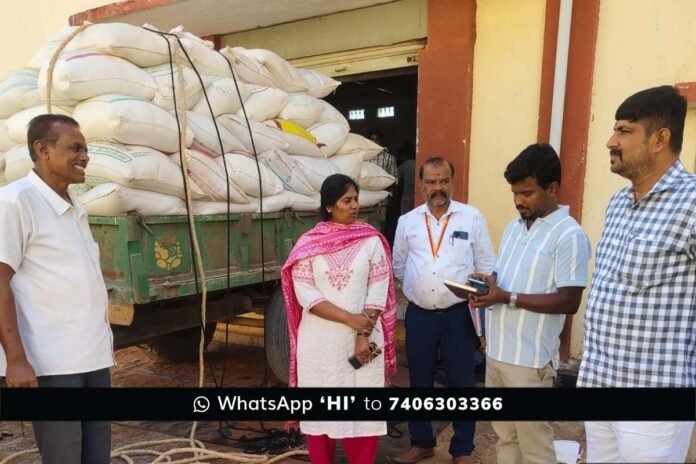 Sidlaghatta farmers Ragi MSP Tehsildar Gagana sindhu