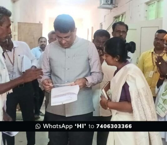 DC Visit Sidlaghatta Citizen Grievance