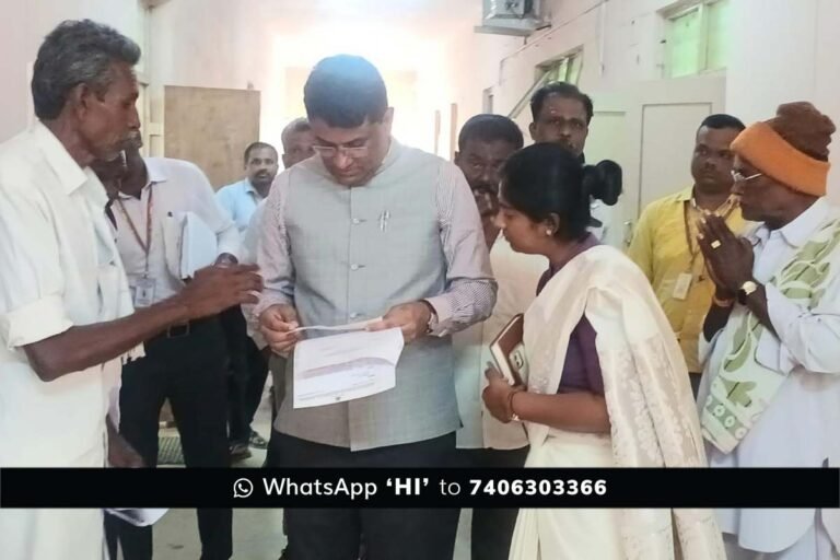 DC Visit Sidlaghatta Citizen Grievance