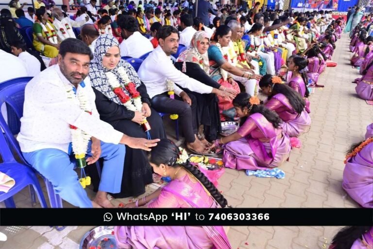 Sidlghatta BGS School Mata Pitru Vandana Programme