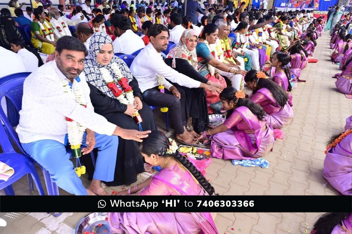 Sidlghatta BGS School Mata Pitru Vandana Programme