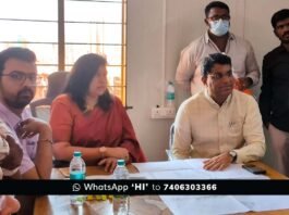 Sidlaghatta Hitech Silk Cocoon Market Inspection