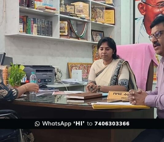 Sidlaghatta SSLC Exam 2026 Tehsildar Gagana Sindhu