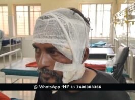 Sidlaghatta karaga Attack Injury