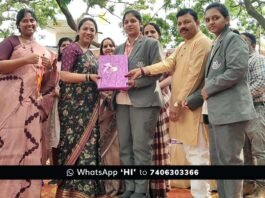 Sidlaghatta Womens day programme Dr. Nagalakshmi Chowdhary
