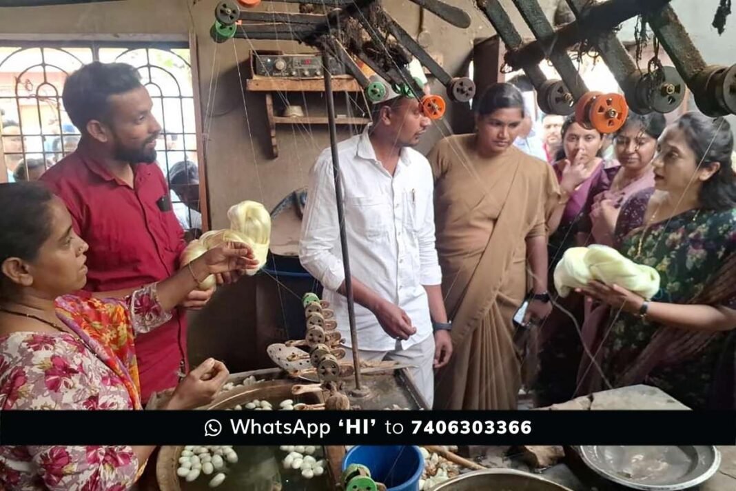 Sidlaghatta Government Hospital silk workers Problems