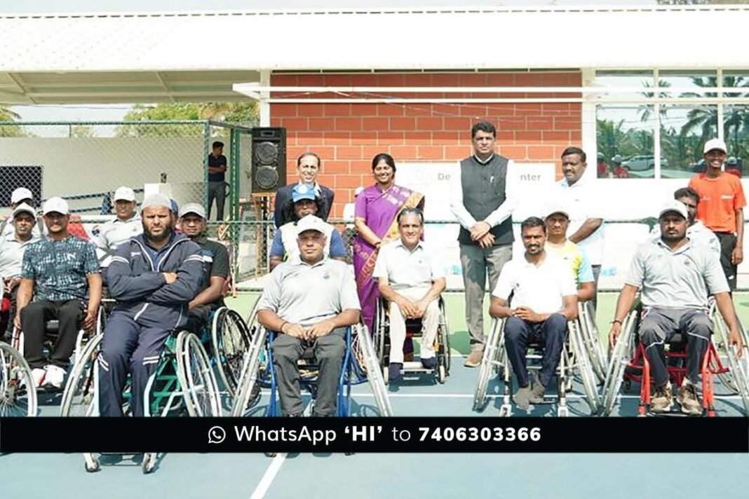 Sidlaghatta Melur Wheelchair Tennis Tournament