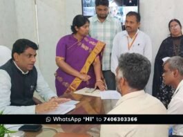 Chikkaballapur DC G Prabhu Visit Sidlaghatta Taluk Office