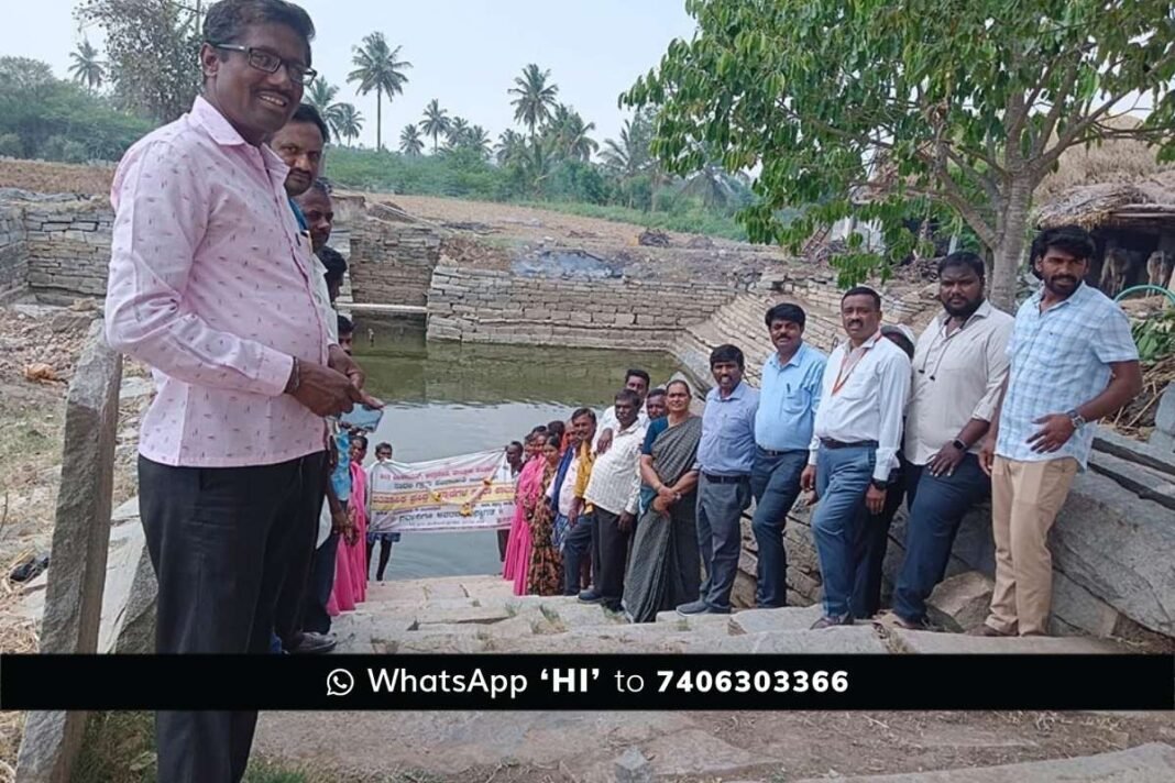 Sidlaghatta Sadalamma Kalyani Well Cleaning