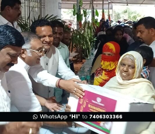 Sidlaghatta BJP Ramzan Food Kit Distribution