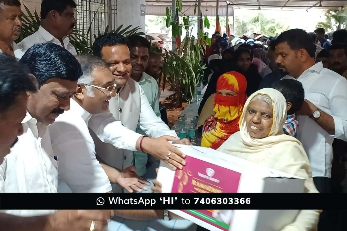 Sidlaghatta BJP Ramzan Food Kit Distribution