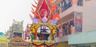 Jangamakote Sri Prasanna Gangadhareshwara Swamy Rathotsava