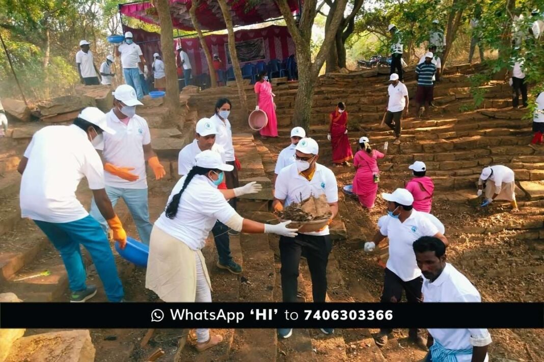 Sidlaghatta Taluk Mallishettypura Kalyani cleaning