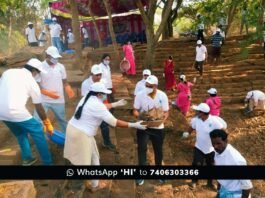 Sidlaghatta Taluk Mallishettypura Kalyani cleaning