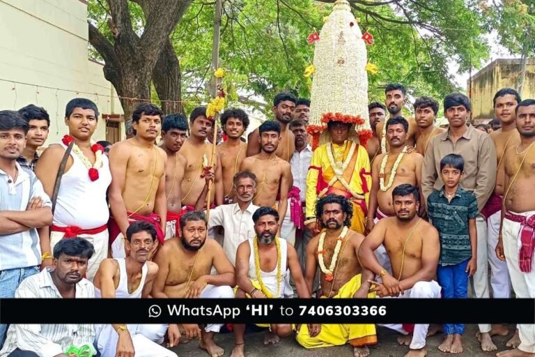 Melur Draupatamma Dharmarayaswamy Hoovina Karaga