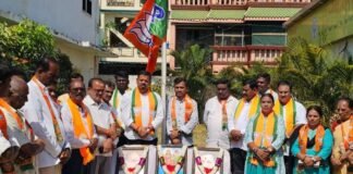 Sidlaghatta BJP Foundation Day Celebration