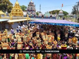 Sidlaghatta Mallur Jathre Deepotsava