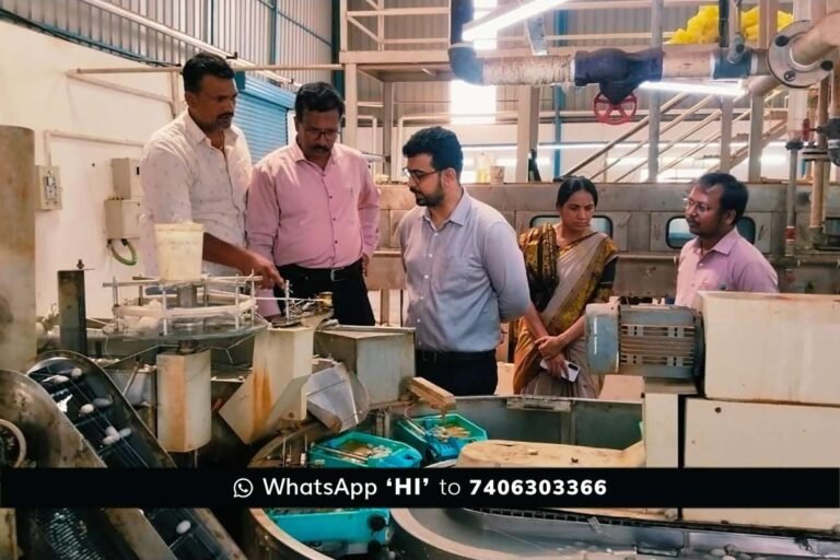 XP CEO Dr Naveen Bhat Silk reeling Factories Visit