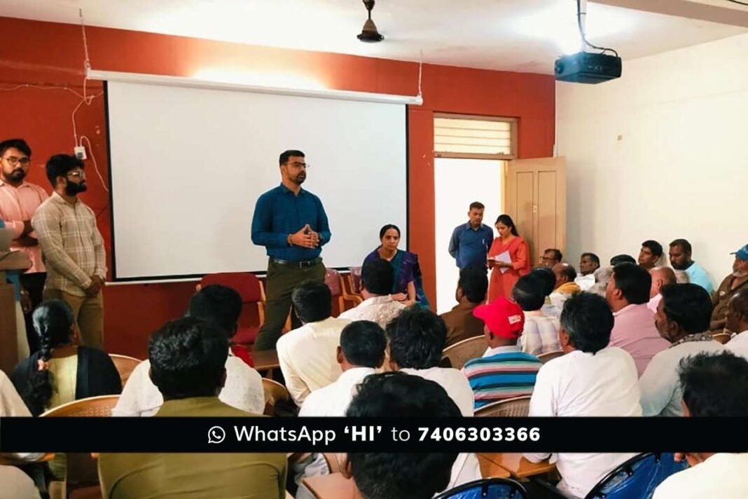 Sidlaghatta Watermen Workshop ZP CEO Dr Naveen Bhat