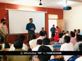 Sidlaghatta Watermen Workshop ZP CEO Dr Naveen Bhat