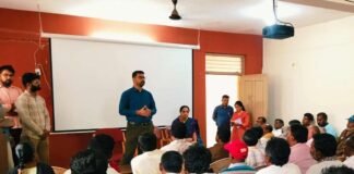 Sidlaghatta Watermen Workshop ZP CEO Dr Naveen Bhat