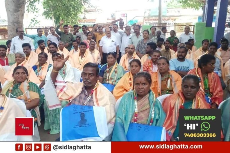 Paurakarmikas day BJP Felicitation
