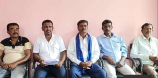 Chikkaballapur District DSS Forest Dept Protest