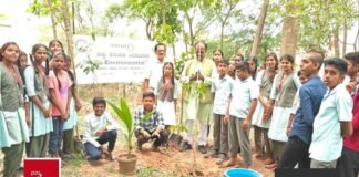 Bhaktarahalli BMV High School Environment Day