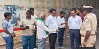 ವೀರಾಪುರ ರೈಲ್ವೆ ಅಂಡರ್ಪಾಸ್ ಸಮಸ್ಯೆಗೆ ಶಾಶ್ವತ ಪರಿಹಾರಕ್ಕೆ ಸೂಚನೆ Sidlaghatta NH-234 Railway Underpass Repair
