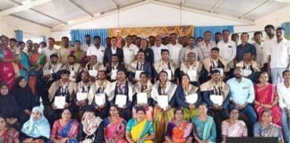 ಎಸ್.ಎಸ್.ಎಲ್.ಸಿ ವಿದ್ಯಾರ್ಥಿಗಳ ಪೋಷಕರಿಂದ ಶಿಕ್ಷಕರಿಗೆ ಗುರುನಮನ Sidlaghatta Gurunamana Teacher Felicitation Program