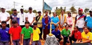Sidlaghatta Indira Gandhi Residential School Sports Day