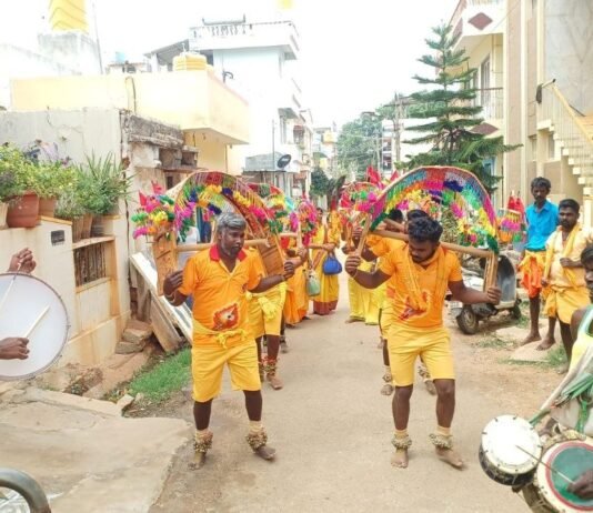 Sidlaghatta Kavadi Festival Subrahmanyaswamy Temple