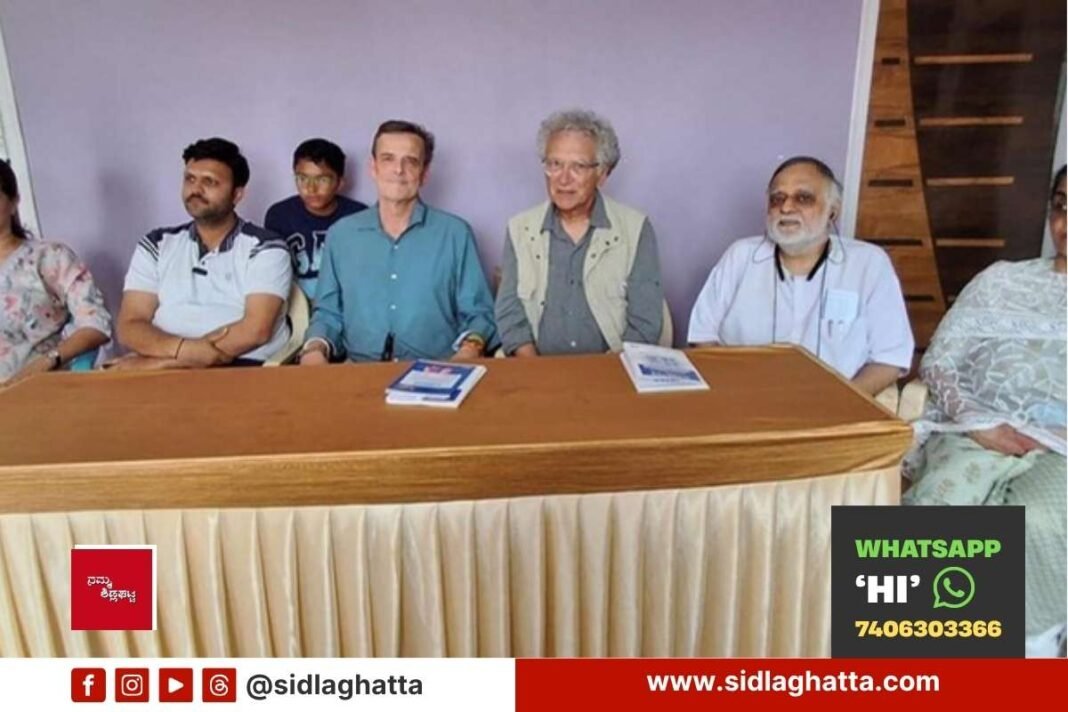Sidlaghatta Mallur American Scientists Visit Health Center