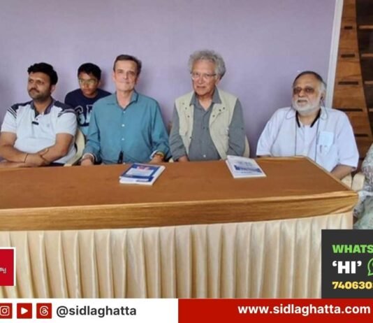 Sidlaghatta Mallur American Scientists Visit Health Center