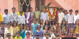 ಮೇಲೂರಿನ ಎಸ್.ಜೆ.ಸಿ ಶಾಲೆಯಲ್ಲಿ ಜಯಚಾಮರಾಜೇಂದ್ರ ಒಡೆಯರ್ 107ನೇ ಜಯಂತಿ ಆಚರಣೆ Sidlaghatta Melur SJC School Jayachamarajendra Odeyar Jayanti Celebration
