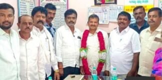 Sidlaghatta Gangenahalli Milk Cooperative New President