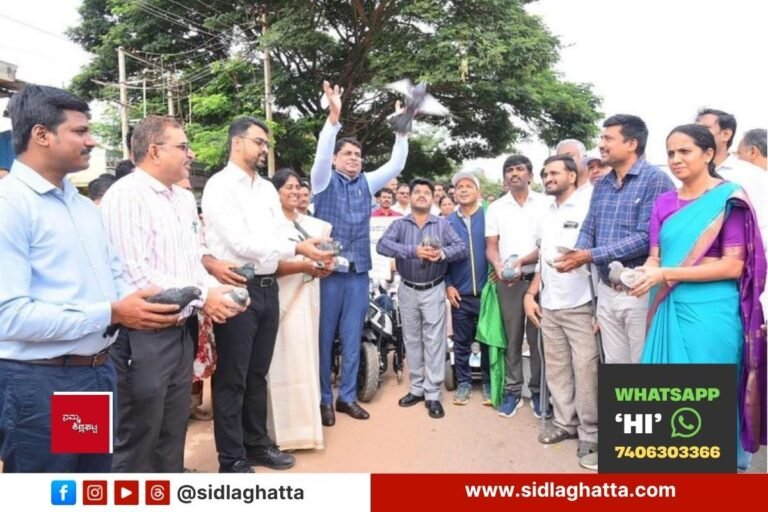 Sidlaghatta SIR Voter List Awareness Jatha Chikkaballapur District