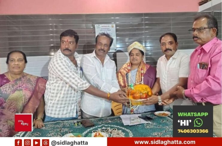 Sidlaghatta Ward 11 SIR BLO Felicitated