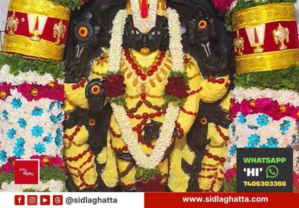Sri-Venkateshwara-Swamy-Temple-Kakachokkandahalli-Butter-Decoration