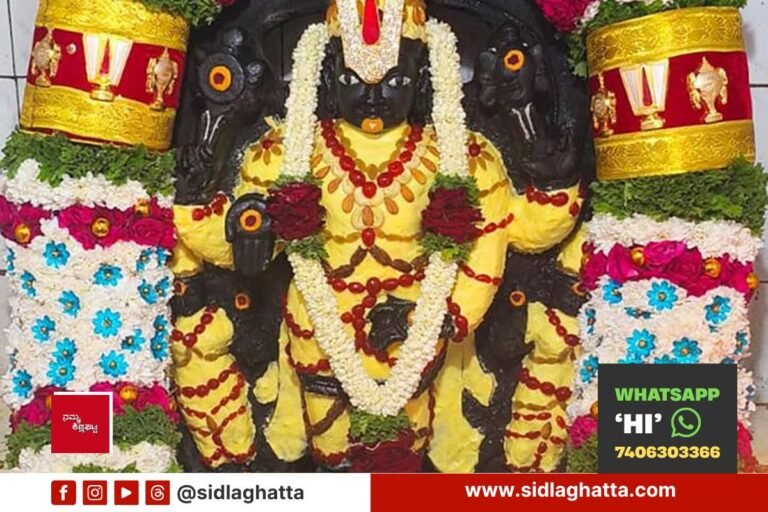 Sri-Venkateshwara-Swamy-Temple-Kakachokkandahalli-Butter-Decoration