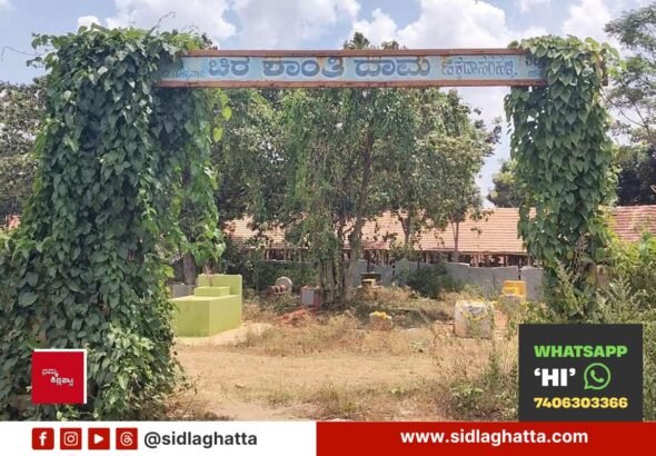 Chikkadasarahalli-Rudrabhoomi-Neglect-Overgrown