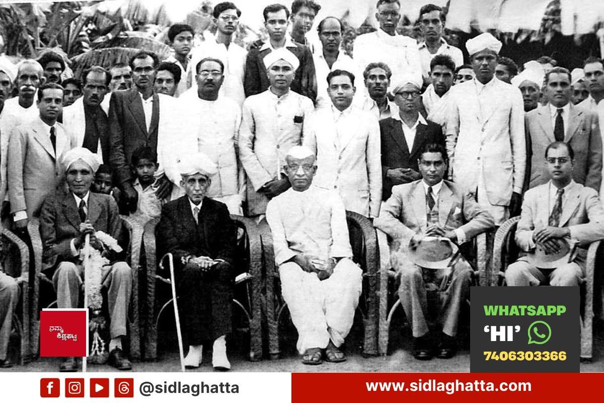 Kisan-Silk-Industries-Melur-1952-Inauguration-Visvesvaraya-1