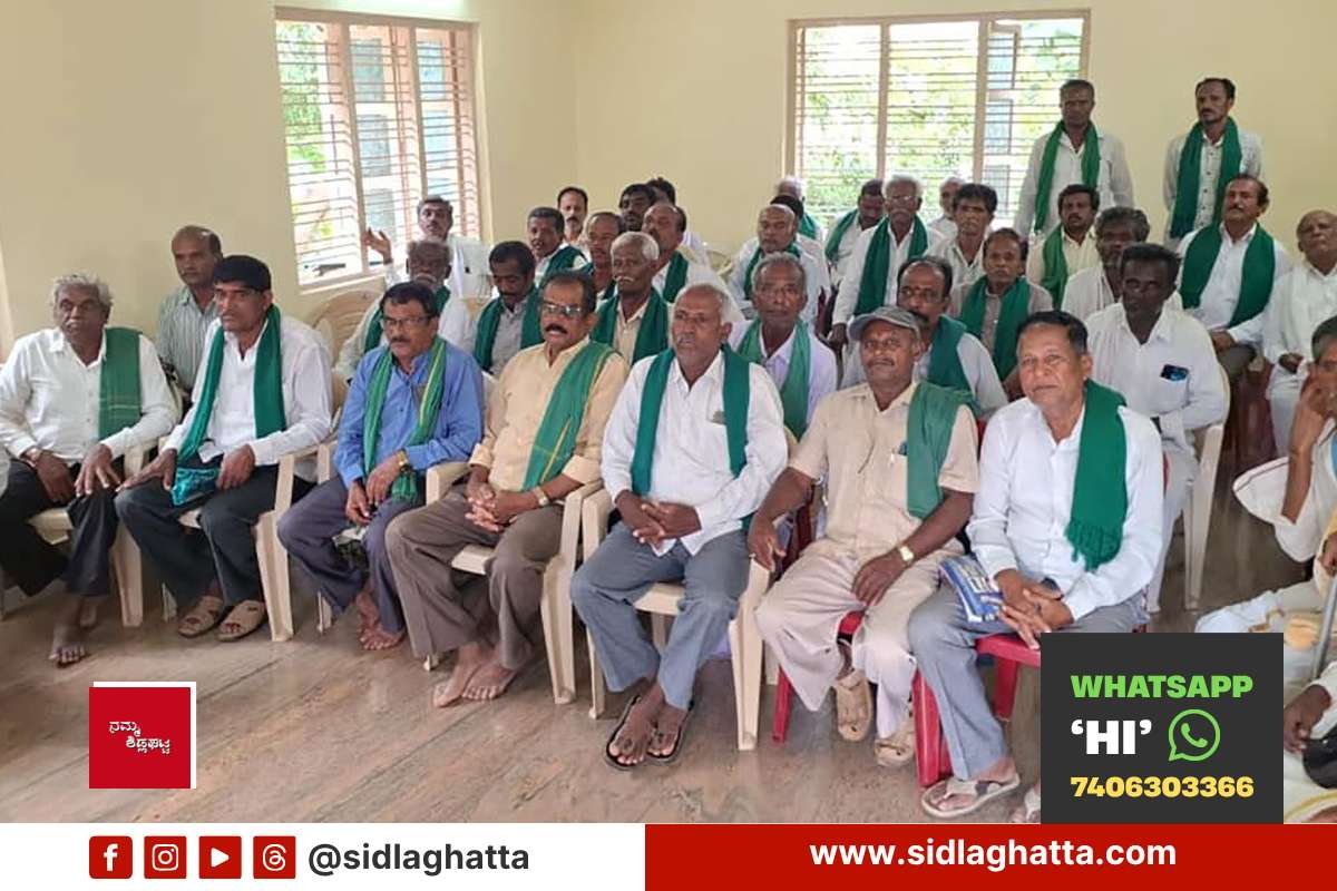Taduru-Manjunath-HN-Valley-Water-Press-Conference-Sidlaghatta