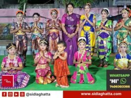 Sidlaghatta Sharada Nrityalaya Bharatanatyam performers Navaratri Someshwara temple