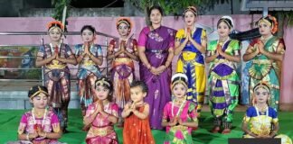 Sidlaghatta Sharada Nrityalaya Bharatanatyam performers Navaratri Someshwara temple