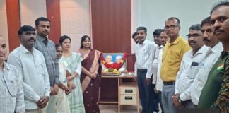 ನೀತಿ ಸಂಹಿತೆ ನಡುವೆ ಸರಳವಾಗಿ ಗಾಂಧಿ, ಶಾಸ್ತ್ರಿ ಜಯಂತಿ ಆಚರಣೆ Sidlaghatta Gandhi Jayanti and Lal Bahadur Shastri Jayanti simple celebration