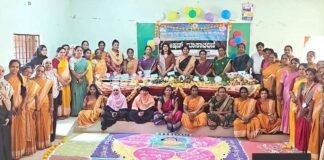 Sidlaghatta Poshan Maah programme at Stree Shakti Bhavan nutrition awareness women anganwadi
