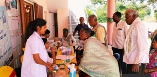 Sidlaghatta free health checkup camp special gram sabha Gandhi Jayanti