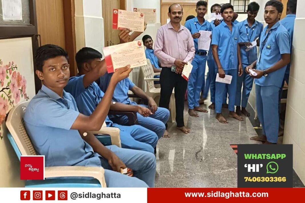 Sidlaghatta voluntary blood donation camp 34 units collected